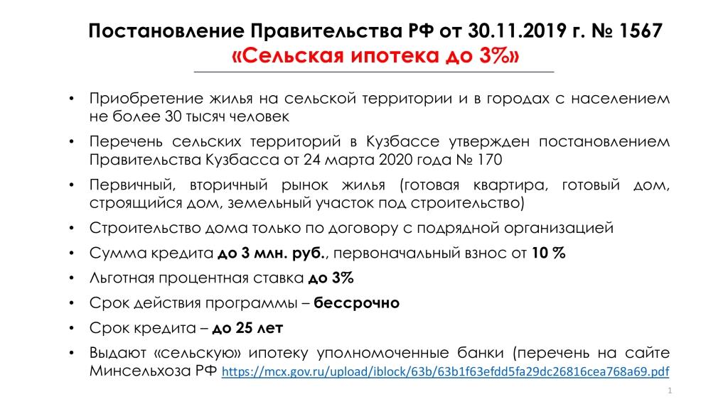 Ипотечные программы