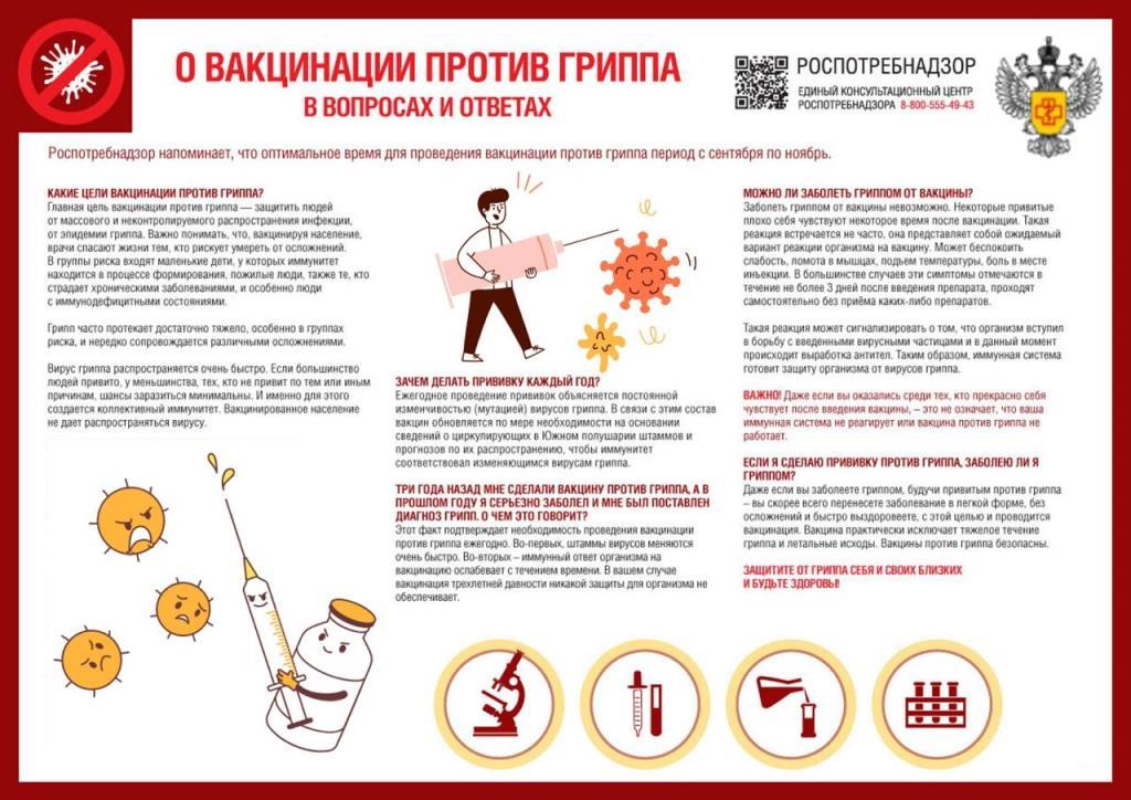Профилактика гриппа и ОРВИ